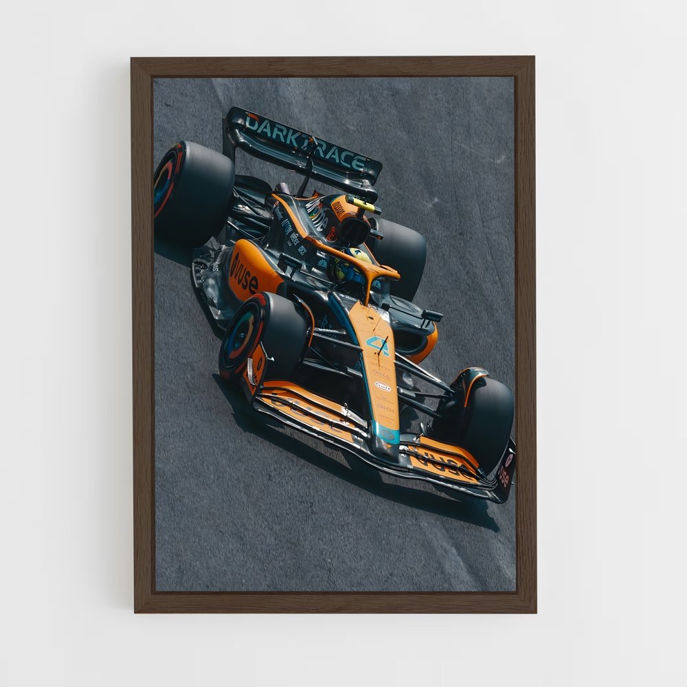 Poster Mclaren Aérien – affiche Voitures de Formule 1 (vue 5)
